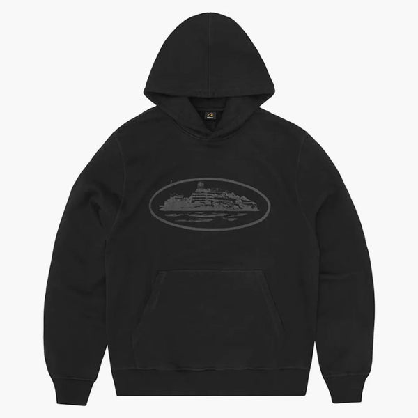 Corteiz Alcatraz v2 Bluza Triple Black