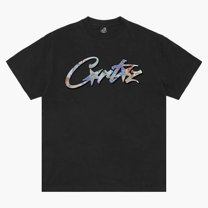 Corteiz Allstarz Euros Tee Black