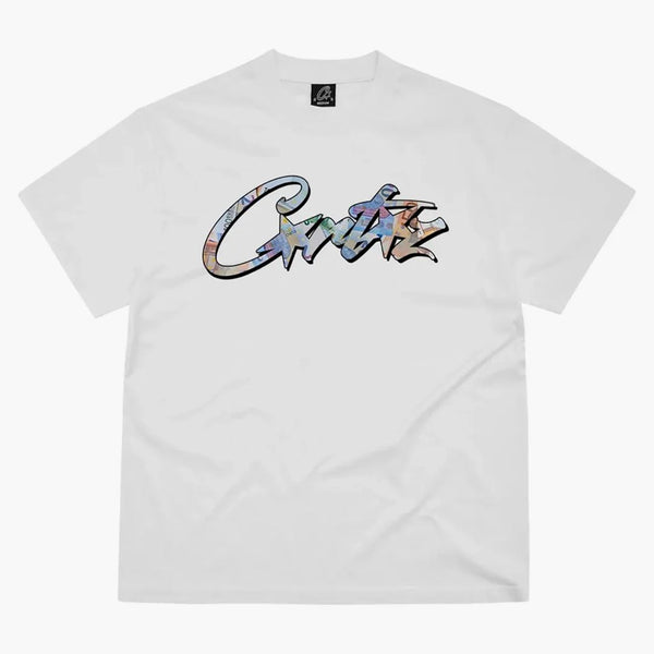 Corteiz Allstarz Euro Tea White