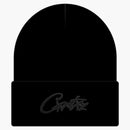Corteiz Allstarz Folded Beanie Triple Black