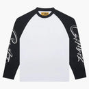 Corteiz Allstarz Raglan Longsleeve White/Black