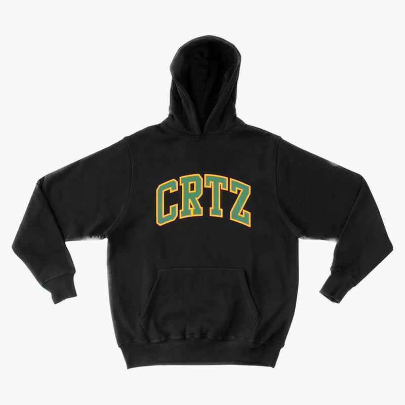 Corteiz Crtz Dropout Hoodie Black/Green