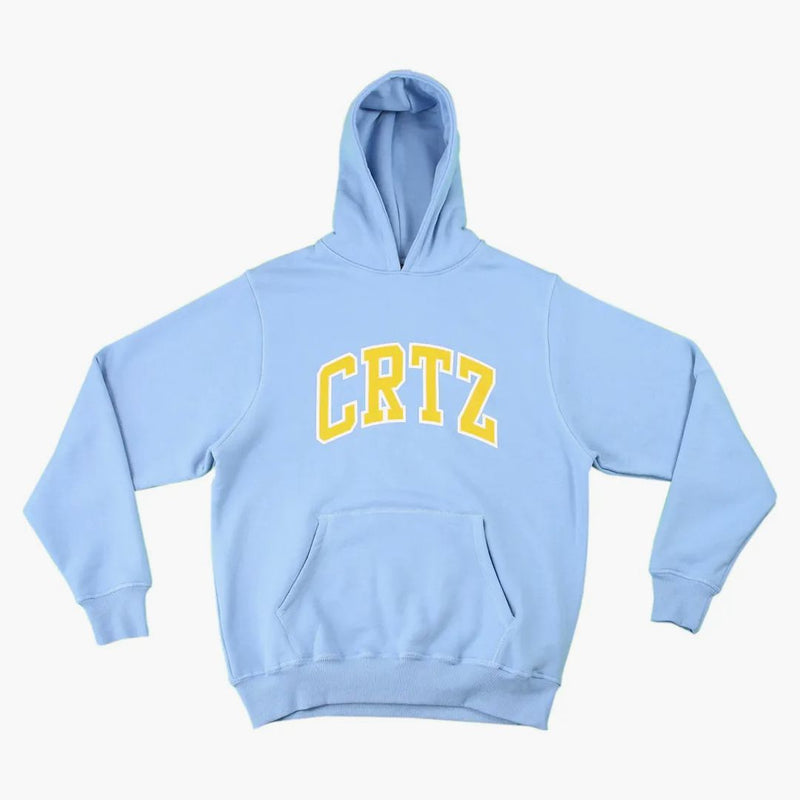 Corteiz Dropout Hoodie Baby Blue
