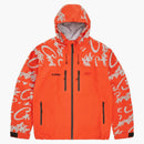 Corteiz Elitework Waterproof Shell Jacket Orange