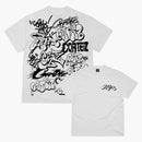 Corteiz graffiti tea white