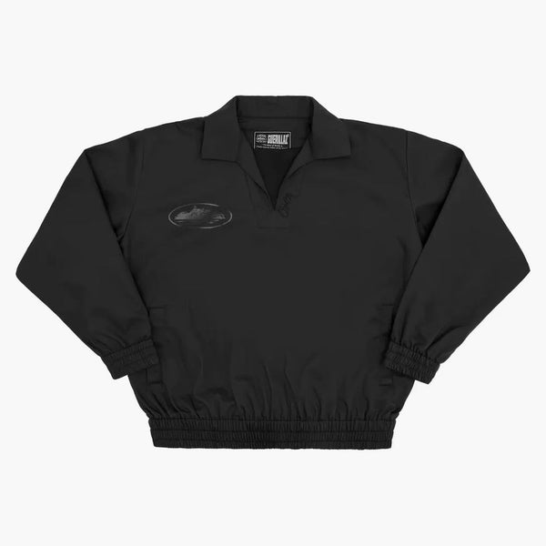 Corteiz Guerrillaz Drilltop Triple Black