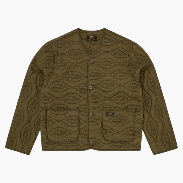 Corteiz Guerillaz Parka Liner Olive
