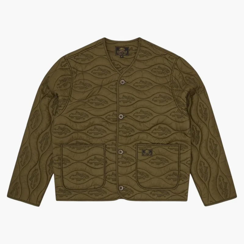 Corteiz Guerillaz Parka Liner Olive