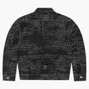 Corteiz Handwritten Denim Trucker Black