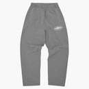 Corteiz Island Puff Print Open Hem Pant Gully Gray