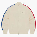 Corteiz Knit Zip Up Fleece Cream