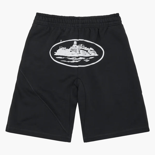 Corteiz OG Alcatraz Shorts Black