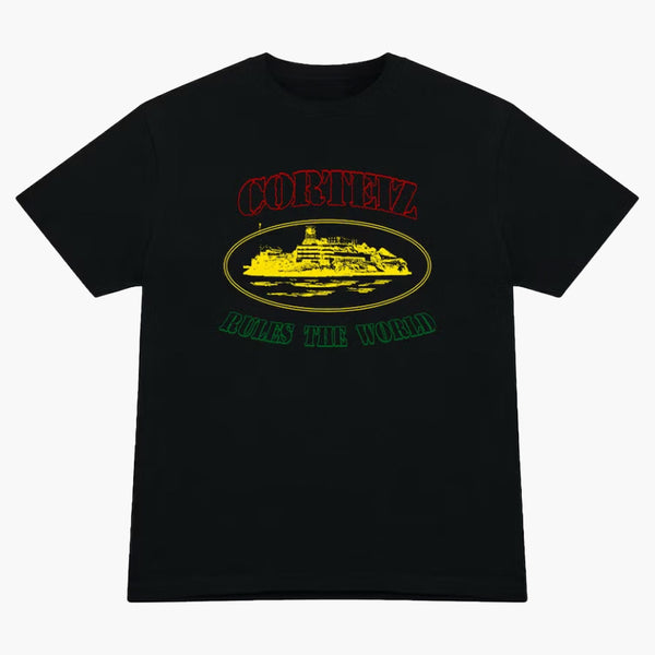 Corteiz OG Carni Alcatraz T-shirt Svart