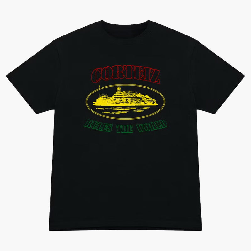 Corteiz OG Carni Alcatraz Tee Black