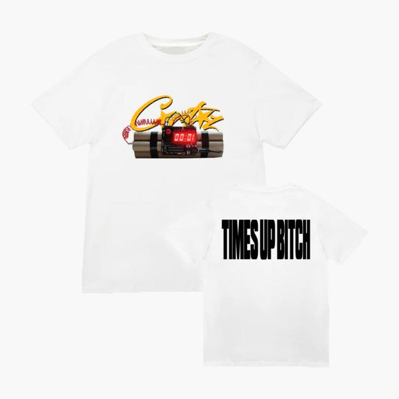 Corteiz OG Timebomb Tee White