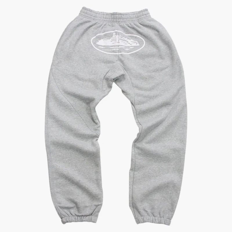 Corteiz Og Alcatraz Bottoms Grey
