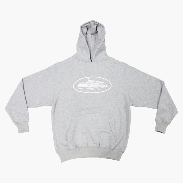 Corteiz Og Alcatraz Hoodie Grey