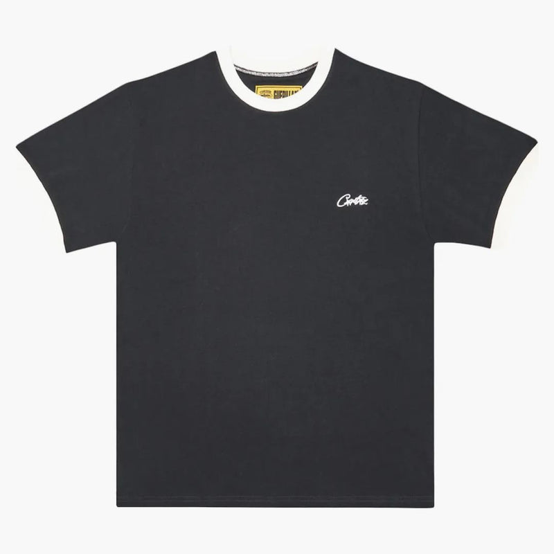 Corteiz Ribbed T-shirt Black