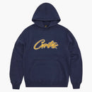 Corteiz satin applique allstarz hoodie navy