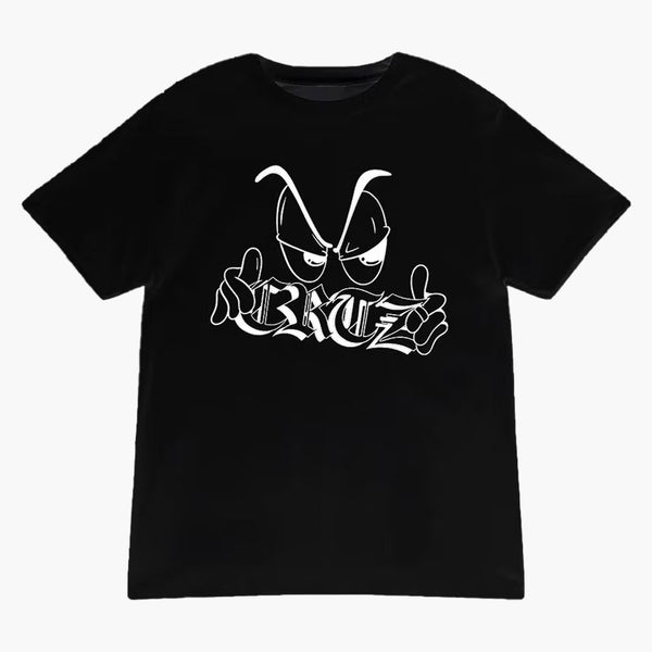 Corteiz Side Eye Tee Black