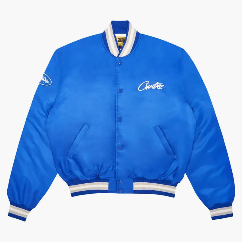 Corteiz Stadium Jacket Blue
