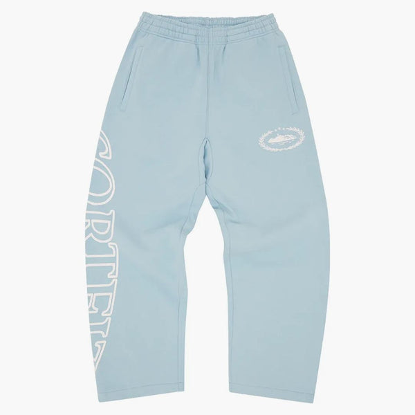 Corteiz Superior Royale Open Hem Pant Baby Blue