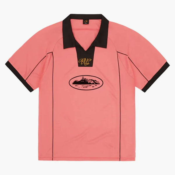 Corteiz Talismo Football Jersey Pink