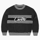 Corteiz University Crew Sweter czarny