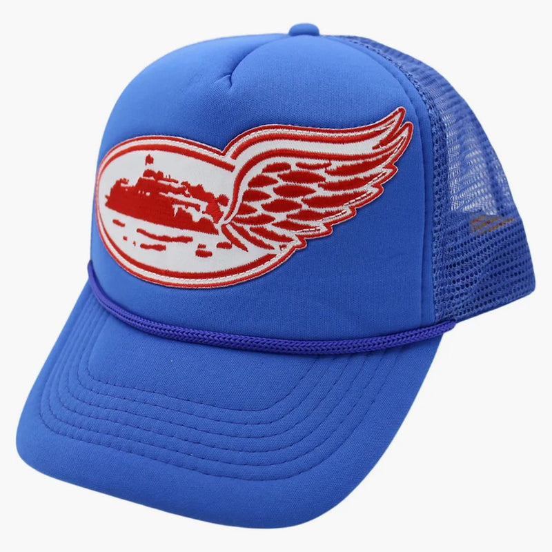 Corteeiz Wing Trucker Cap Royal Blue
