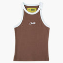 Corteiz WMNS Kontrastní nádrž na nádrž hnědá