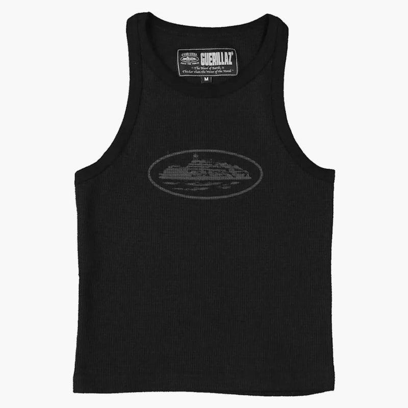 Corteiz Women's Tank Top Triple Black