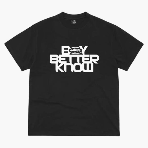 Corteiz X Bbk Alcatraz Tee Black