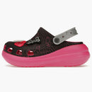 Crocs Crush Clog Barbie Black Pink