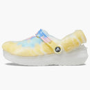 Crocs Classic Clog Fur Sure Yellow Tie Dye