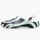 Crocs Classic Clog Ron English Party Animals Zebra White