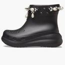 Crocs Classic Crush Boot Simone Rocha Black