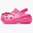 Crocs Classic Mega Crush Clog Barbie The Movie Electric Pink
