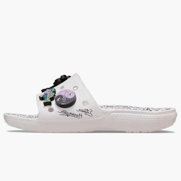Crocs Classic Slide Steven Harrington Quickstrike White Black