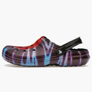Crocs Classic Tie-dye Lined Clog Multi Black