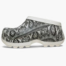 Crocs Hydra Clog Jean Paul Gaultier Fishnet Chalk