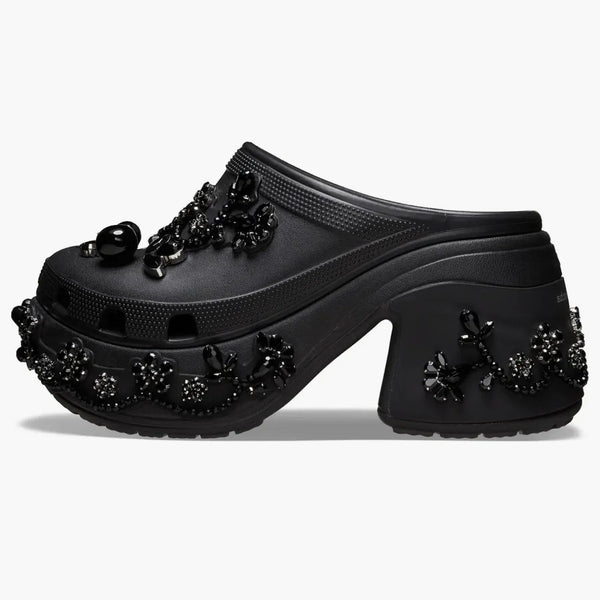 Crocs Siren Clog Simone Rocha Black