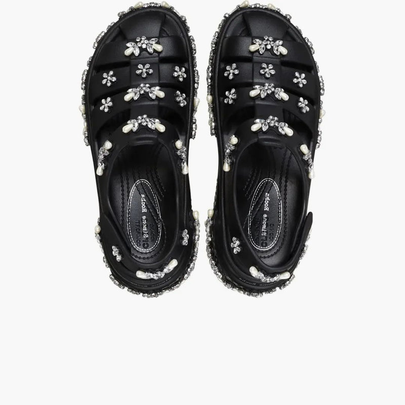 Crocs Stomp Fisherman Clog Simone Rocha Black