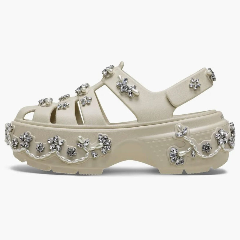 Crocs Stomp Fisherman Clog Simone Rocha Stucco