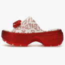 Crocs Stomp Slide Hello Kitty 50th Anniversary Red Glitter