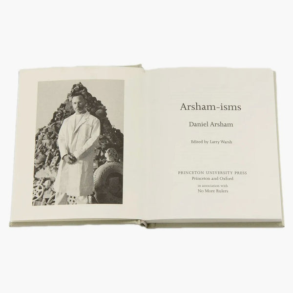 Daniel Arsham - Arsham -ISMS vázaná podepsaná kniha (vydání 200)