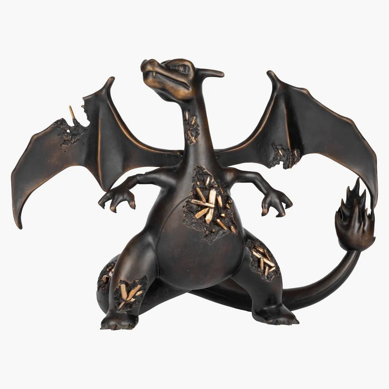 Daniel Arsham Bronze Crystalized Charizard Sculpture (vydání 99)