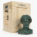 Daniel Arsham Bronze erodoval postavu Melpomena (vydání 99) Tiffany Green Patina