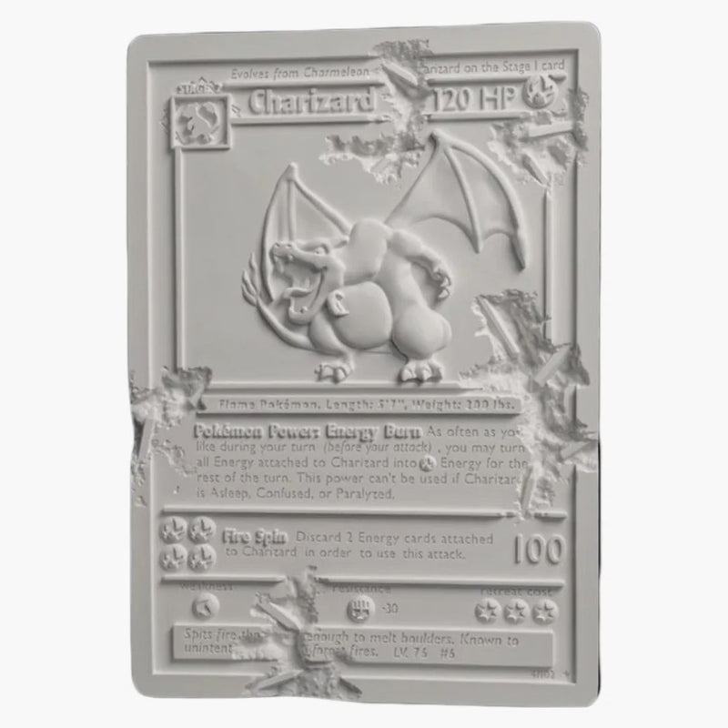 Daniel Arsham Crystalized Charizard Card Sculpture (vydání 500)