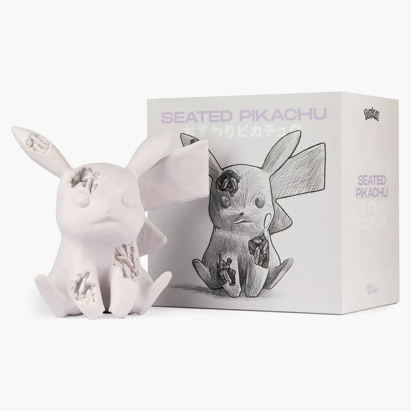 Daniel Arsham Crystalized Seaded Pikachu Sculpture Light Ametyst