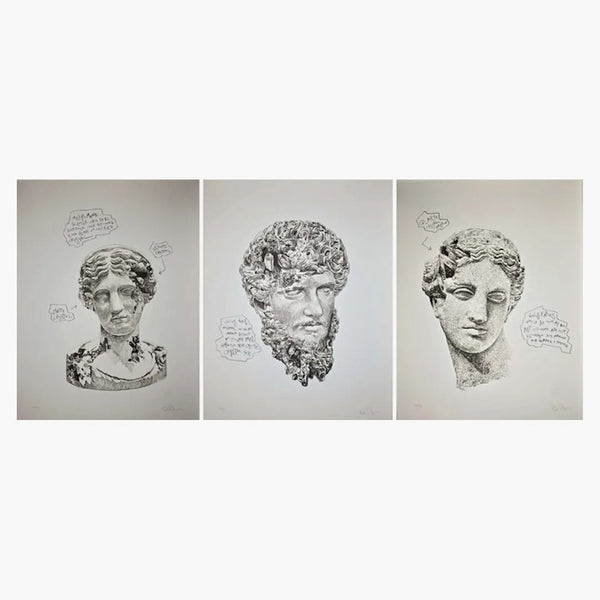 Daniel Arsham erodoval soubor portfolia Classic Prints 3 (podepsaný, vydání 99)